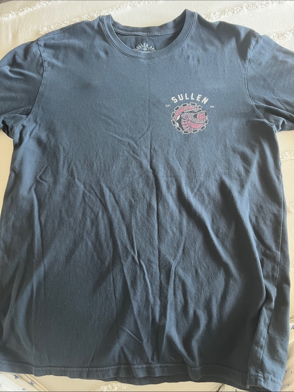 Sullen Men's Short-Sleeve Navy Graphic Tee